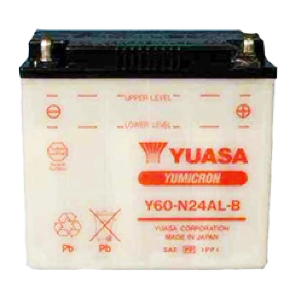 Μπαταρία YUASA Yumicron Y60-N24-AL-B 12V 28Ah 241CCA (EN)