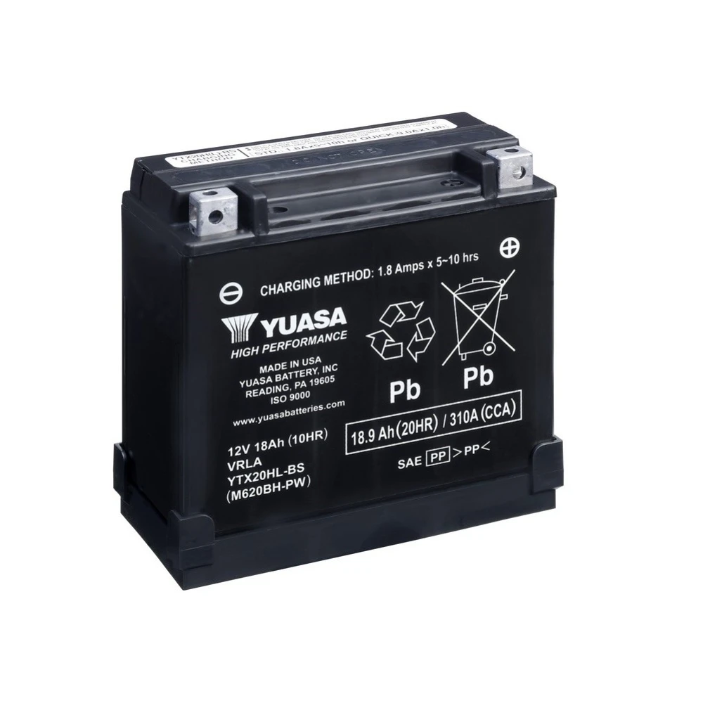 Μπαταρία YUASA YTX20HL-BS-PW 12V 18Ah 310CCA (EN)