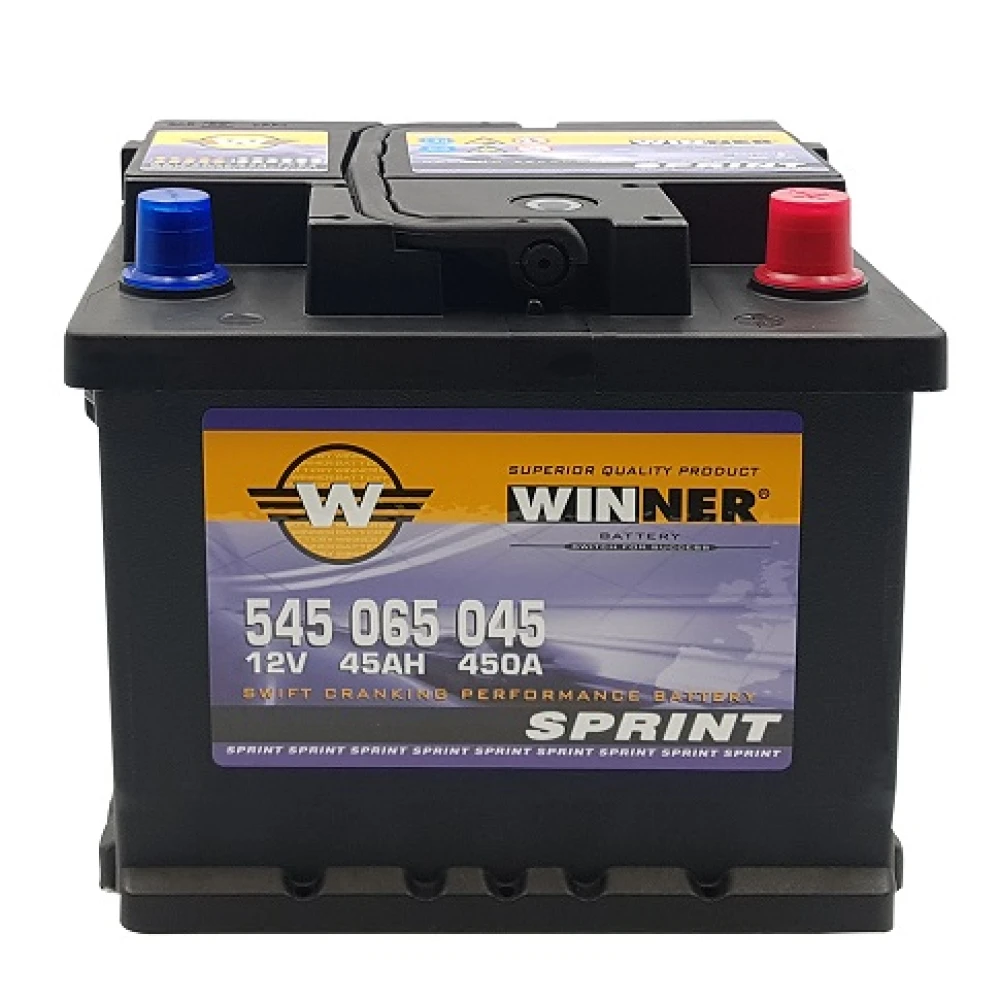 Μπαταρία WINNER Sprint 545 065 045 45Ah (C20) 450CCA (EN)