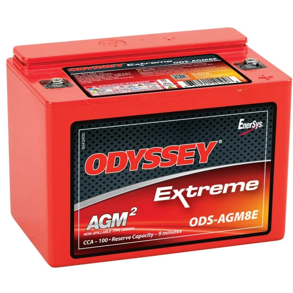 ODYSSEY Battery ODS-AGM8E (PC310) 12V 8Ah 100CCA