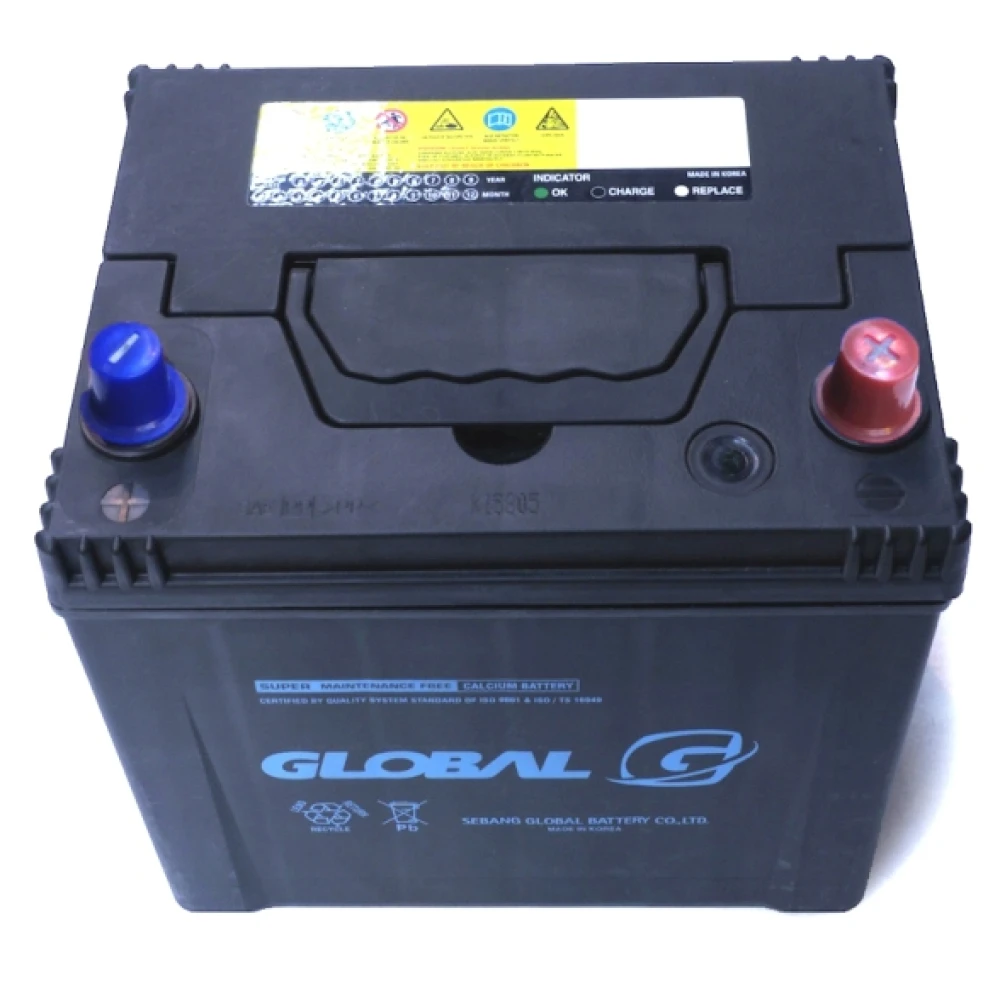 Μπαταρία GLOBAL SMF 55D23L 12V 60Ah 630CCA