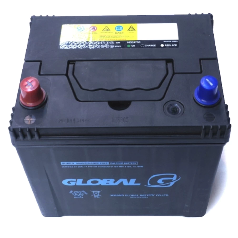 Μπαταρία GLOBAL SMF 55D23R 12V 60Ah 630CCA