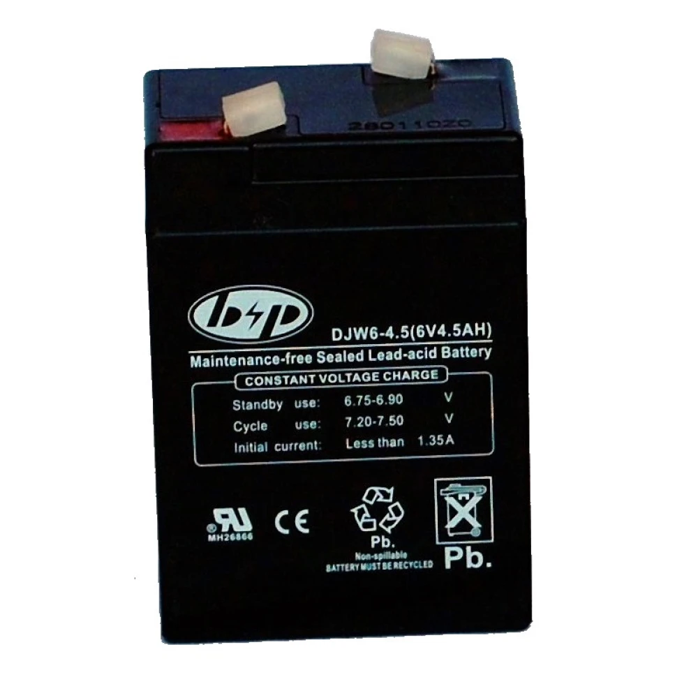 Μπαταρία B&P DJW 6-4.5 6V 4.5Ah (C20) (T1)