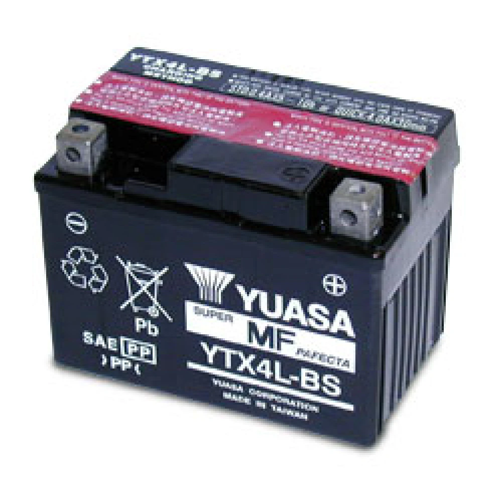 Μπαταρία YUASA YTX4L-BS 12V 3Ah 50CCA (EN)