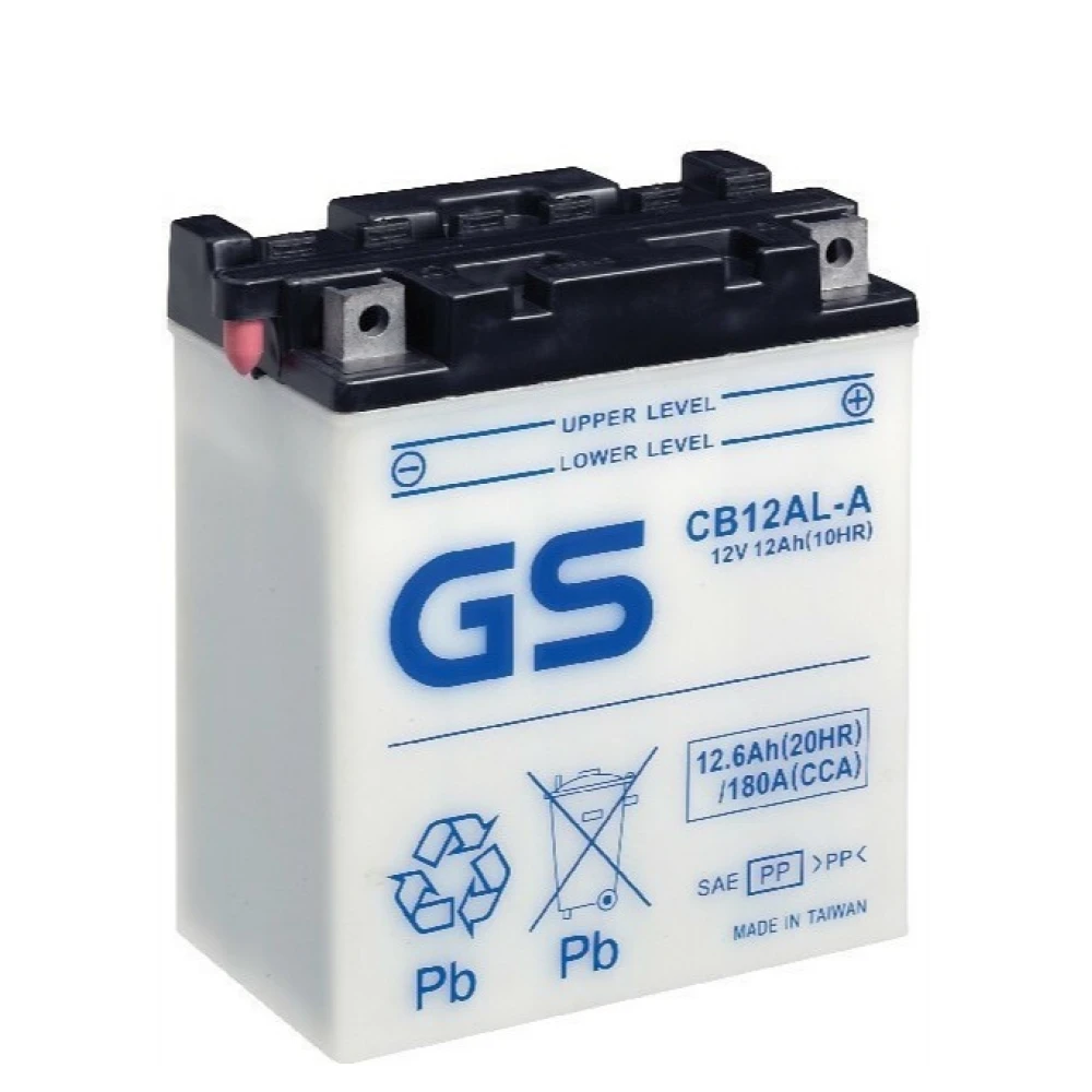 Μπαταρία GS CB12AL-A 12V 12Ah (10HR) 180CCA (EN)
