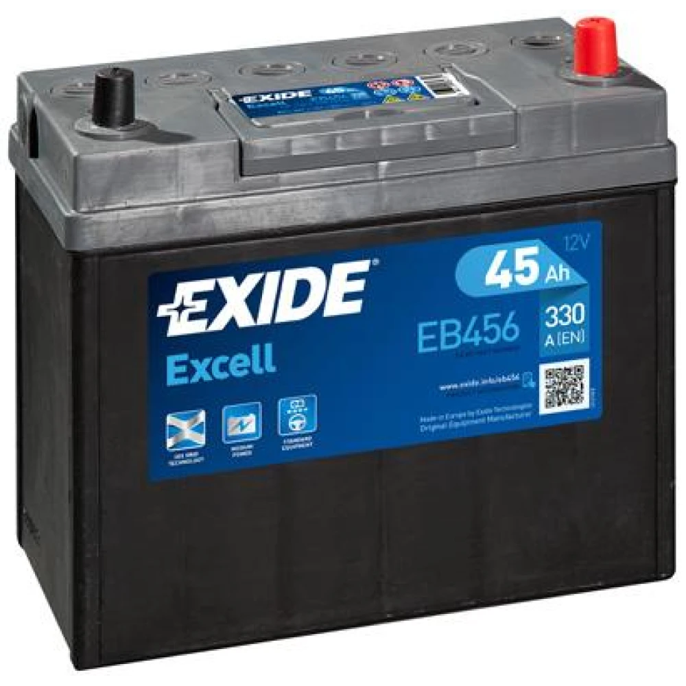 Μπαταρία EXIDE Excell EB456 12V 45Ah 300CCA A(EN)