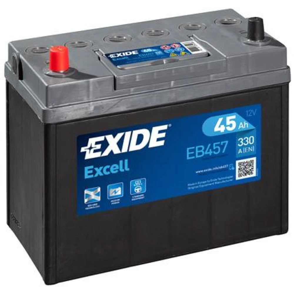 Μπαταρία EXIDE Excell EB457 12V 45Ah 300CCA A(EN)