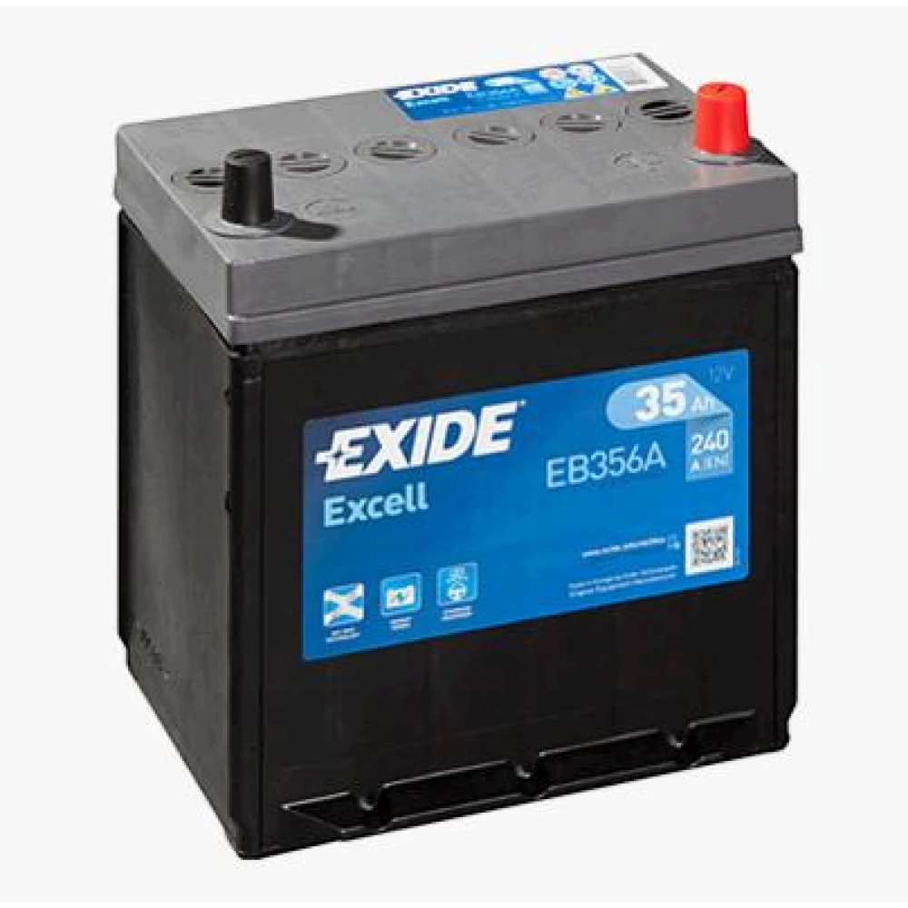 EXIDE Battery Excell EB356A 12V 35Ah 240CCA A(EN)