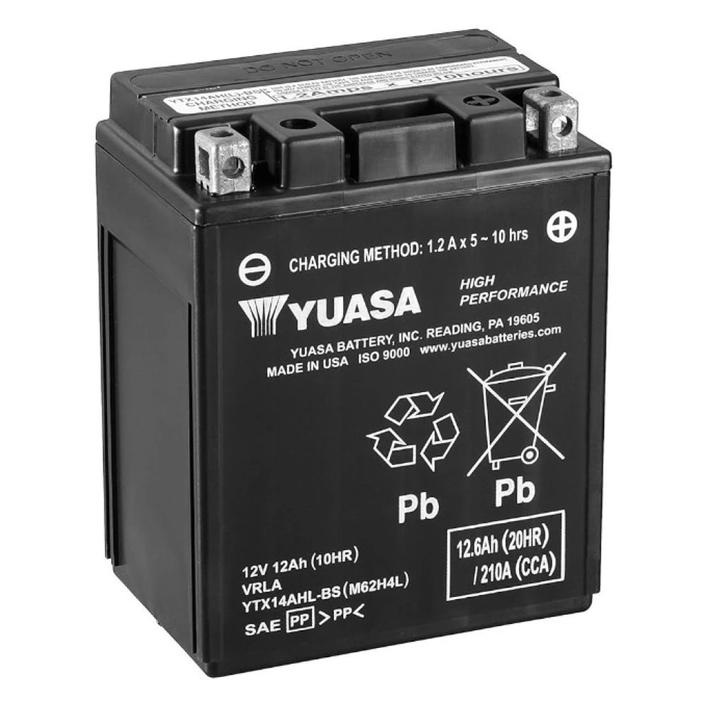 YUASA Battery YTX14AHL-BS 12V 12Ah 210CCA (EN)