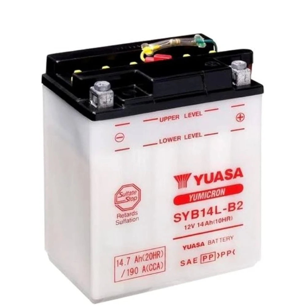 Μπαταρία YUASA Yumicron SYB14L-B2 12V 14Ah 175CCA (EN)