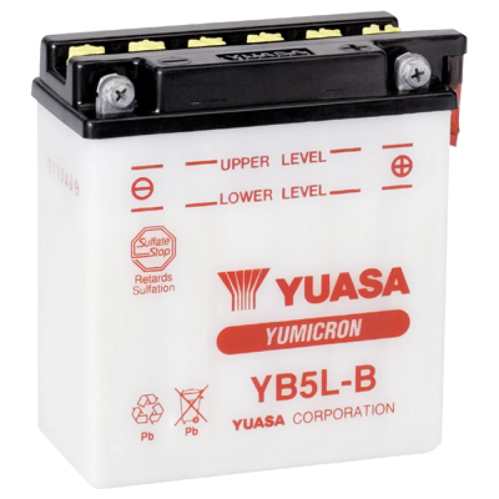 Μπαταρία YUASA Yumicron YB5L-B 12V 5Ah 65CCA (EN)