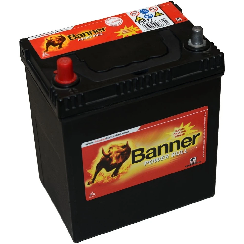 BANNER Battery Power Bull P4027 12V 40Ah (C20) 330CCA