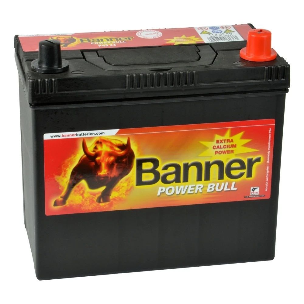 Μπαταρία BANNER Power Bull P4523 12V 45Ah (C20) 390CCA