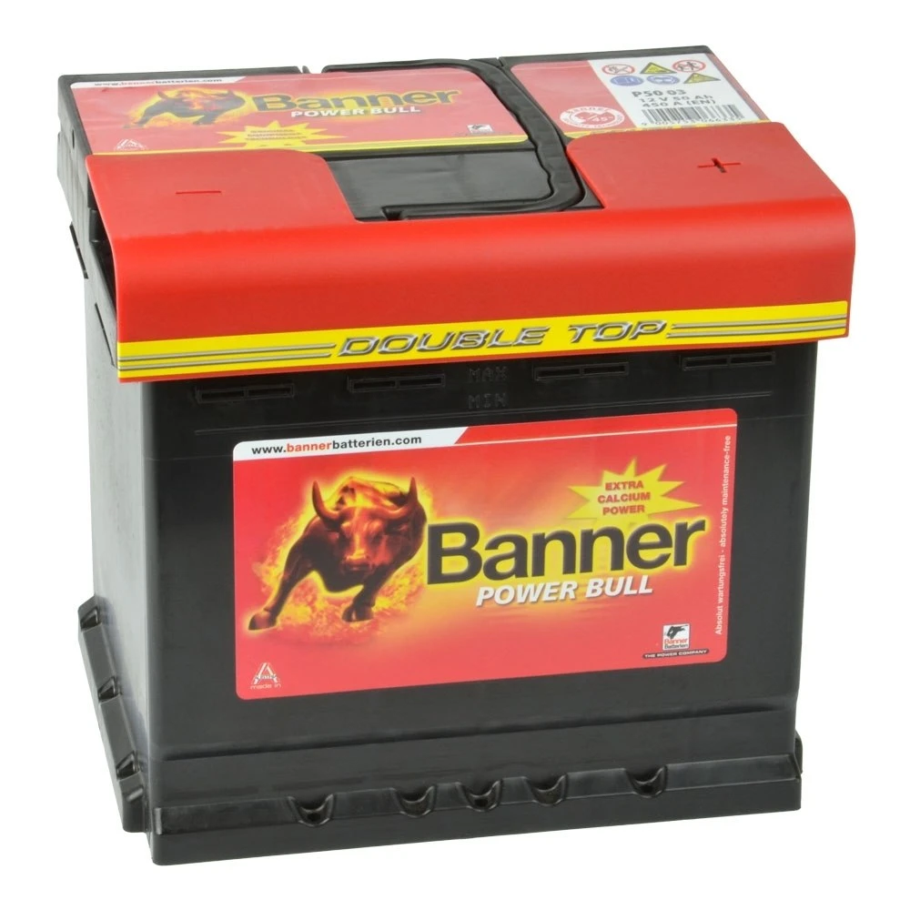 Μπαταρία BANNER Power Bull P5003 12V 50Ah (C20) 450CCA