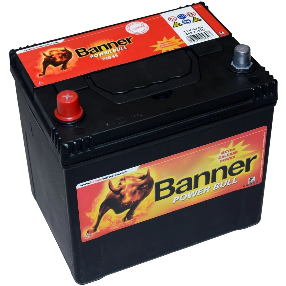 Μπαταρία BANNER Power Bull P6069 12V 60Ah (C20) 510CCA