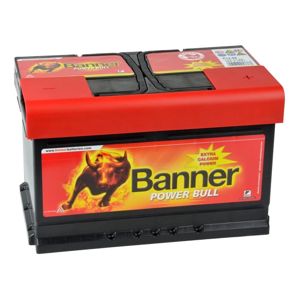 Μπαταρία BANNER Power Bull P7209 12V 72Ah (C20) 670CCA