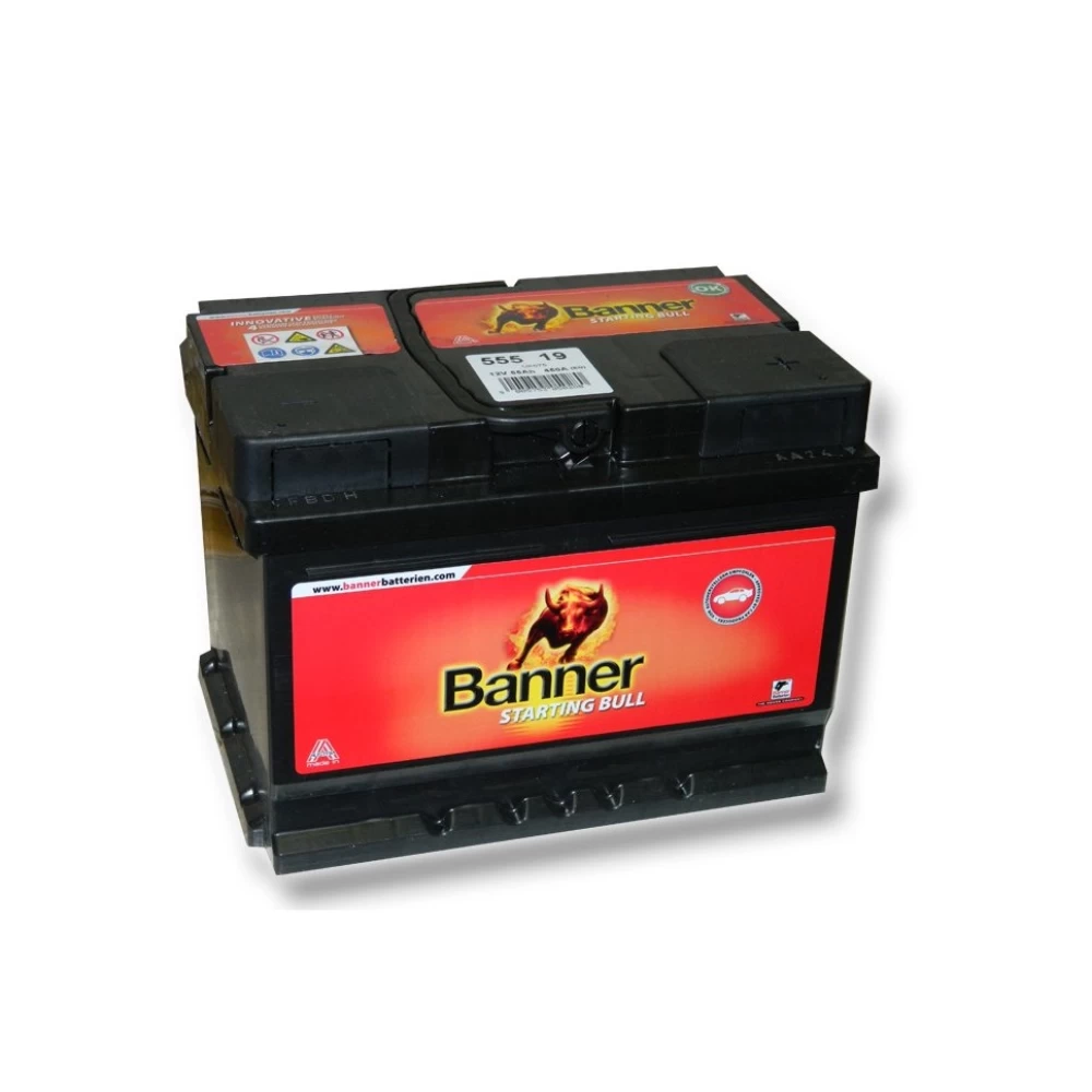 Μπαταρία BANNER Starting Bull 55519 12V 55Ah (C20) 450CCA