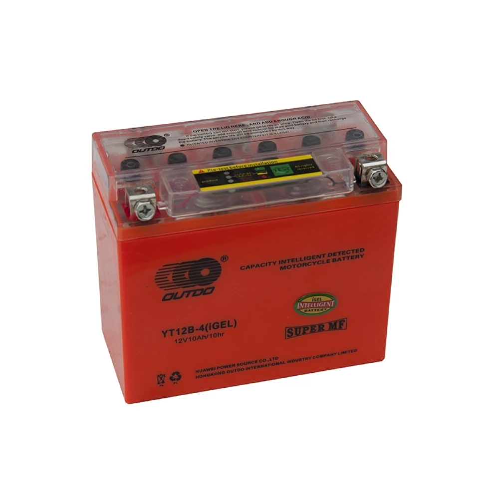 OUTDO Battery YT12B-BS iGEL 12V 10Ah 125CCA (EN)