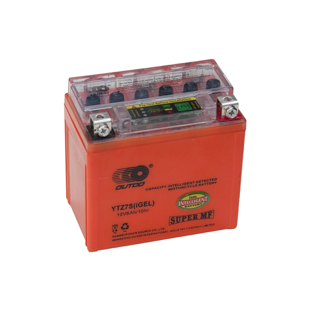 Μπαταρία OUTDO YTZ7S iGEL 12V 6Ah 130CCA (EN)