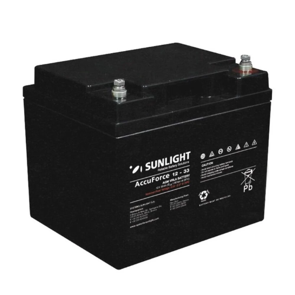 SUNLIGHT Battery Accuforce 12-33 12V 34.6Ah (C20) VRLA - AGM