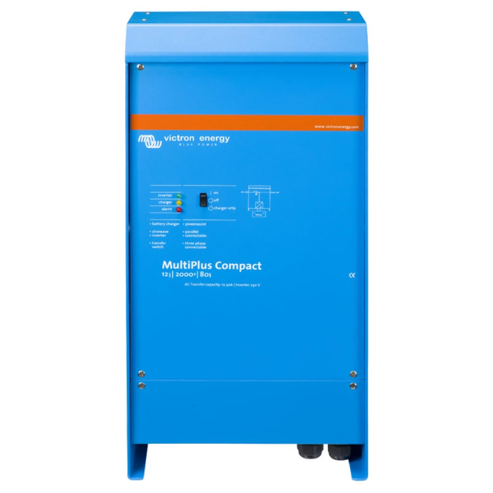 Μετατροπέας - inverter με φορτιστή DC-AC καθαρού ημιτόνου Victron MultiPlus C 12/2000/80-30