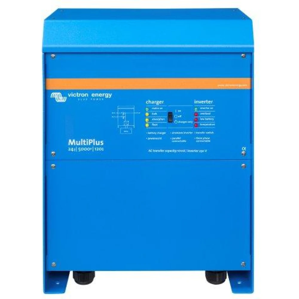 Μετατροπέας - inverter με φορτιστή DC-AC καθαρού ημιτόνου Victron Multiplus 24/5000/120-100