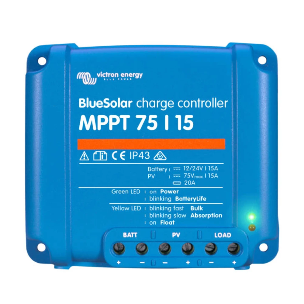 Ρυθμιστής φόρτισης φωτοβολταϊκών Victron BlueSolar MPPT 75/15