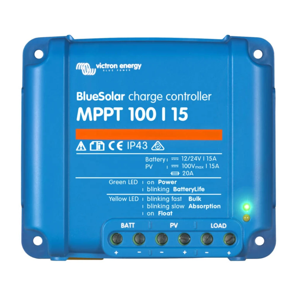 Ρυθμιστής φόρτισης φωτοβολταϊκών Victron BlueSolar MPPT 100/15