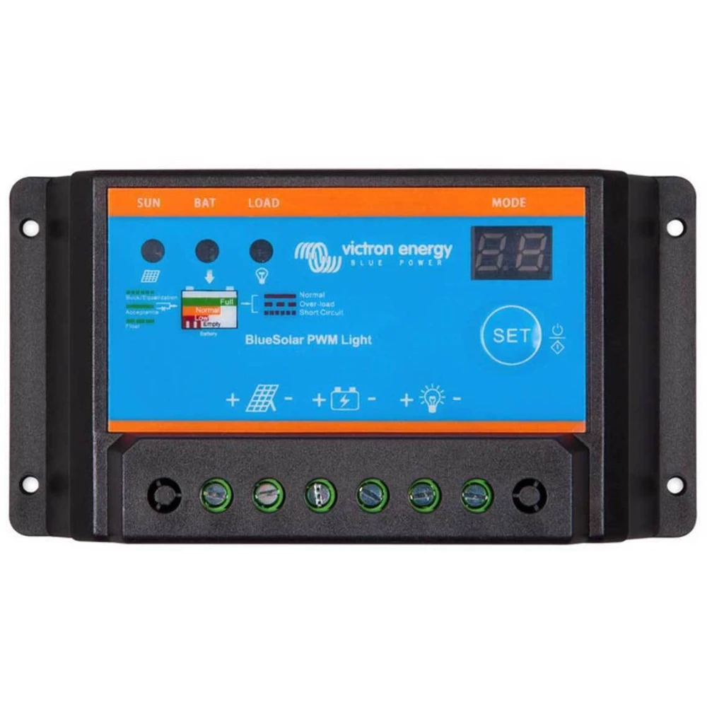 Ρυθμιστής φόρτισης φωτοβολταϊκών VICTRON BlueSolar PWM-Light 12-24V 20A