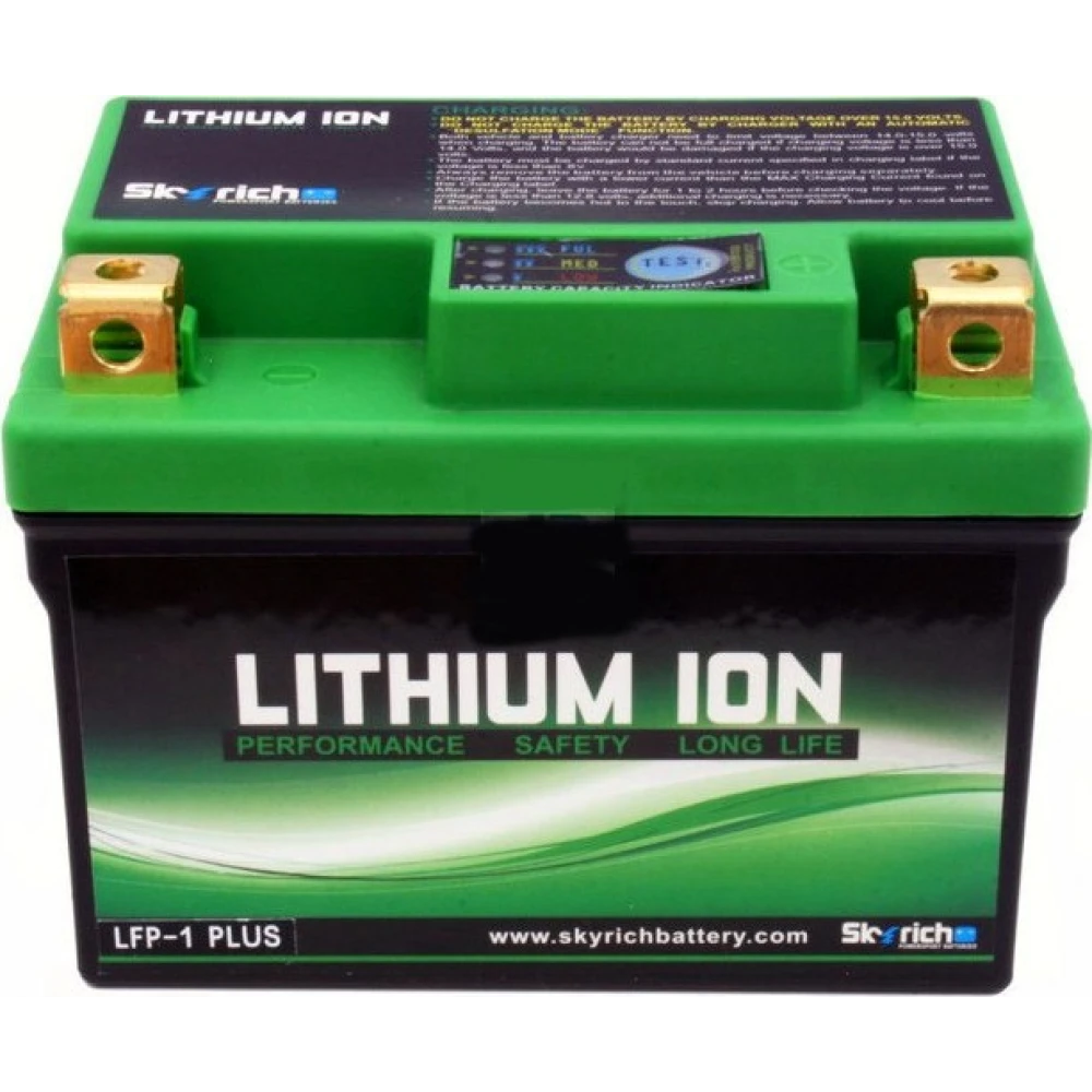 SKYRICH Lithium Battery LFP-1 PLUS 12V 2.4Ah 150CCA (EN)