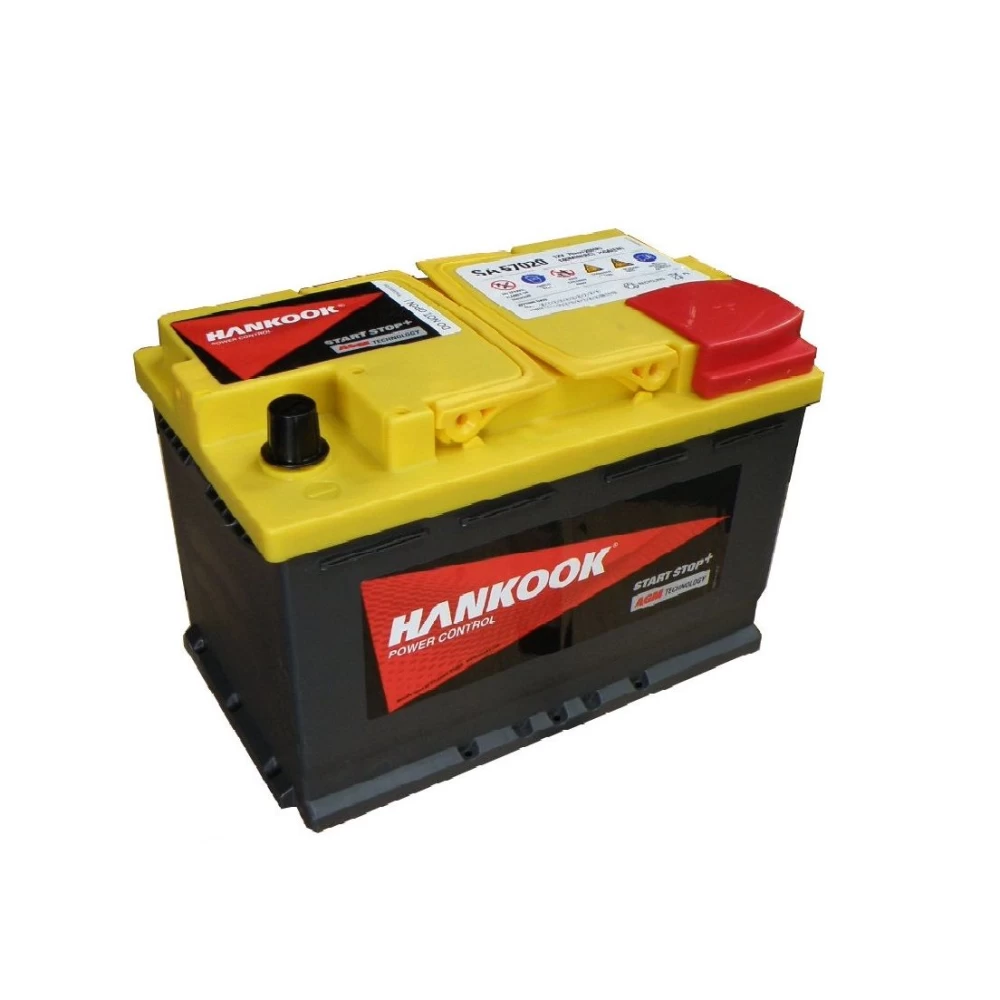HANKOOK Battery AGM Start-Stop SA57020 12V 70Ah 760CCA A(EN)