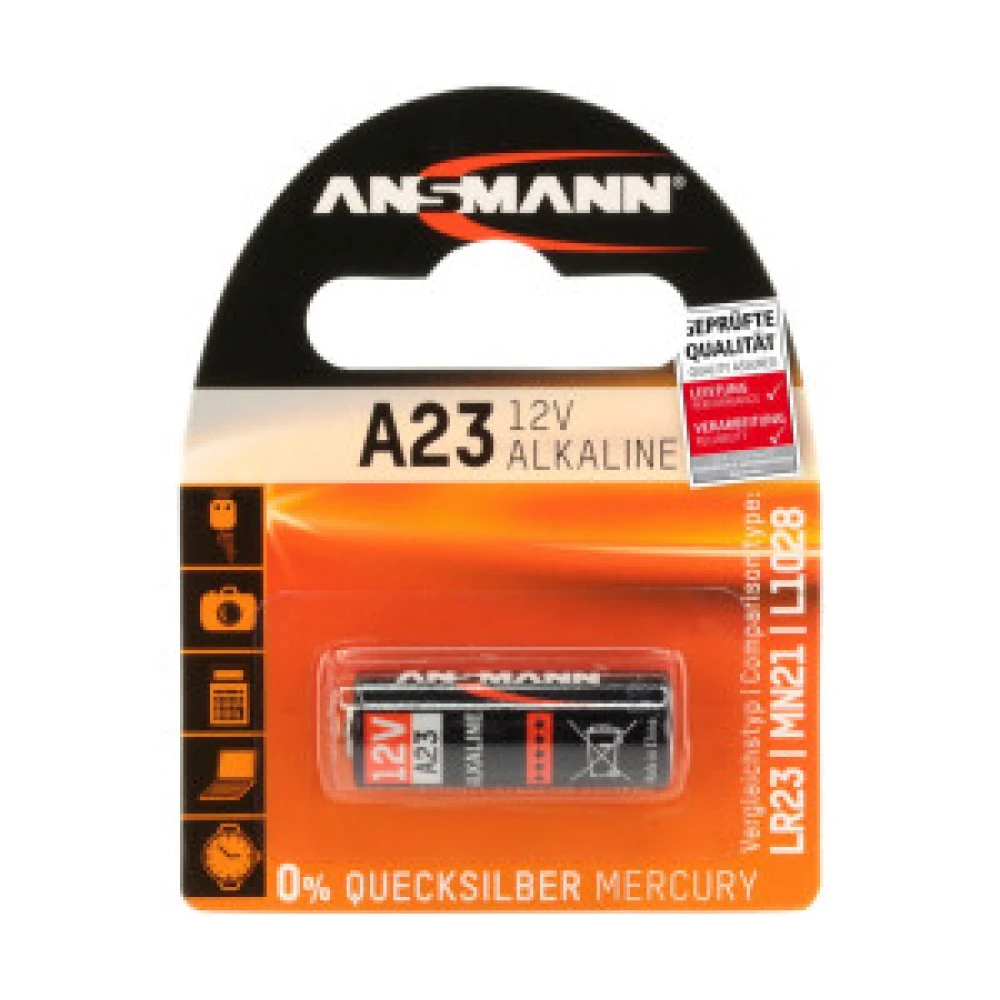 Αλκαλική μπαταρία Ansmann A23 12V