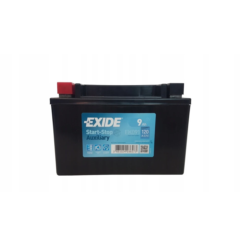 Μπαταρία EXIDE EK091 12V 9Ah 120CCA
