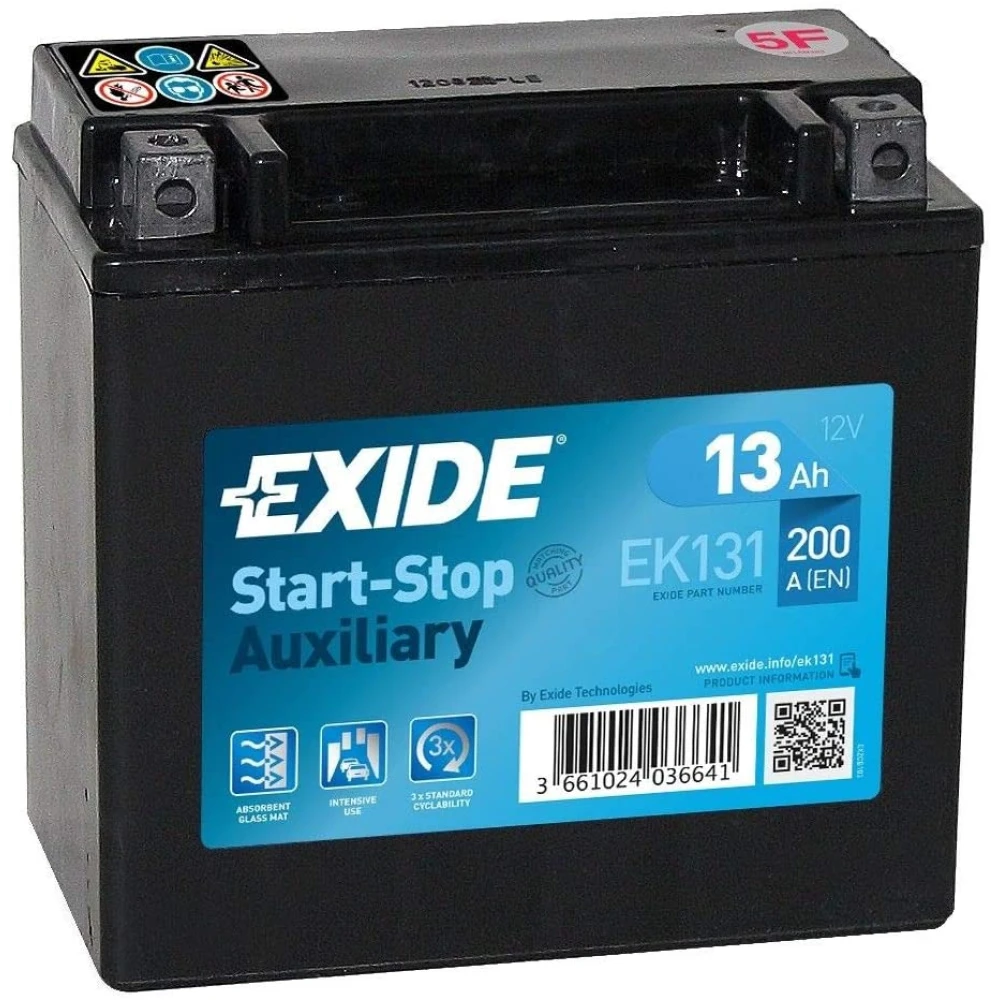 Μπαταρία EXIDE EK131 12V 13Ah 200CCA