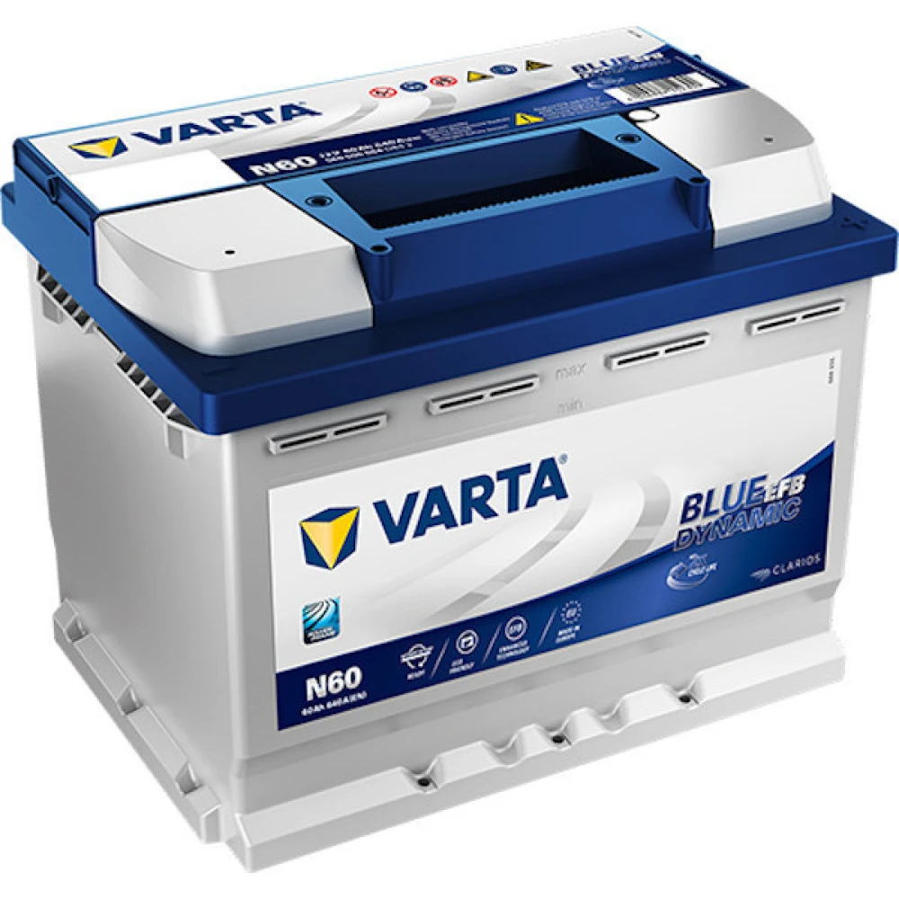 Μπαταρία VARTA Start Stop EFB N60 12V 60Ah 640CCA (EN)