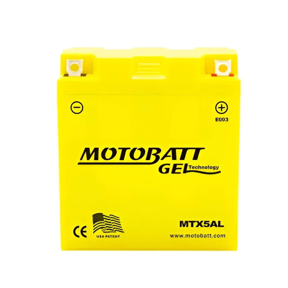 MOTOBATT GEL battery MTX5AL 12V 5Ah 85A (CCA)