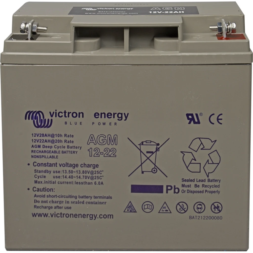Μπαταρία VICTRON 12-22 12V 22Ah (C20) VRLA - AGM