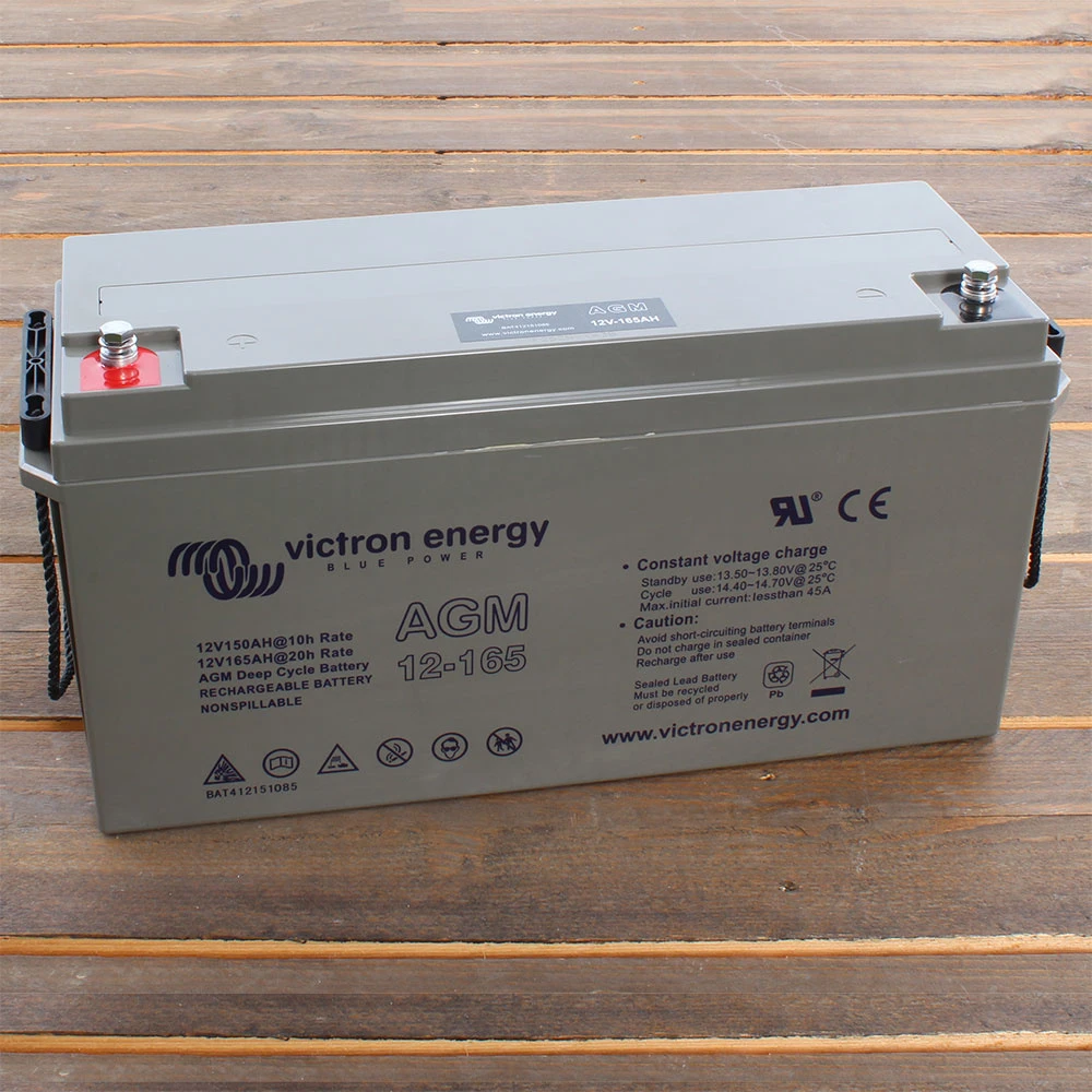 Μπαταρία VICTRON 12-165 (M8) 12V 165Ah (C20) VRLA - AGM