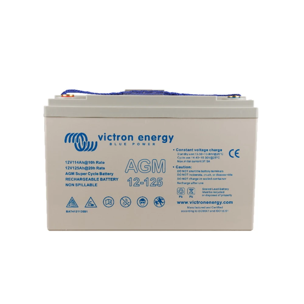 Μπαταρία VICTRON 12-125 12V 125Ah (C20) VRLA - AGM