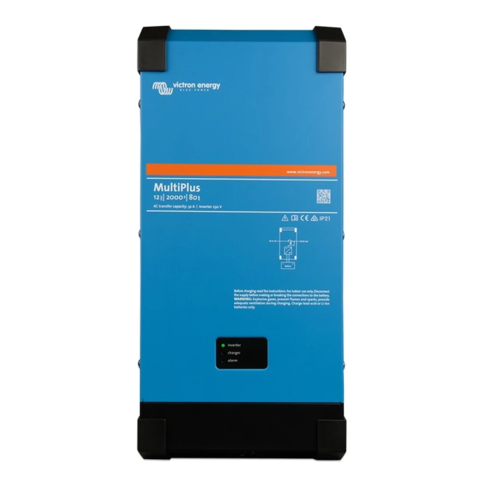 Μετατροπέας - inverter με φορτιστή DC-AC καθαρού ημιτόνου Victron MultiPlus 12/2000/80-32