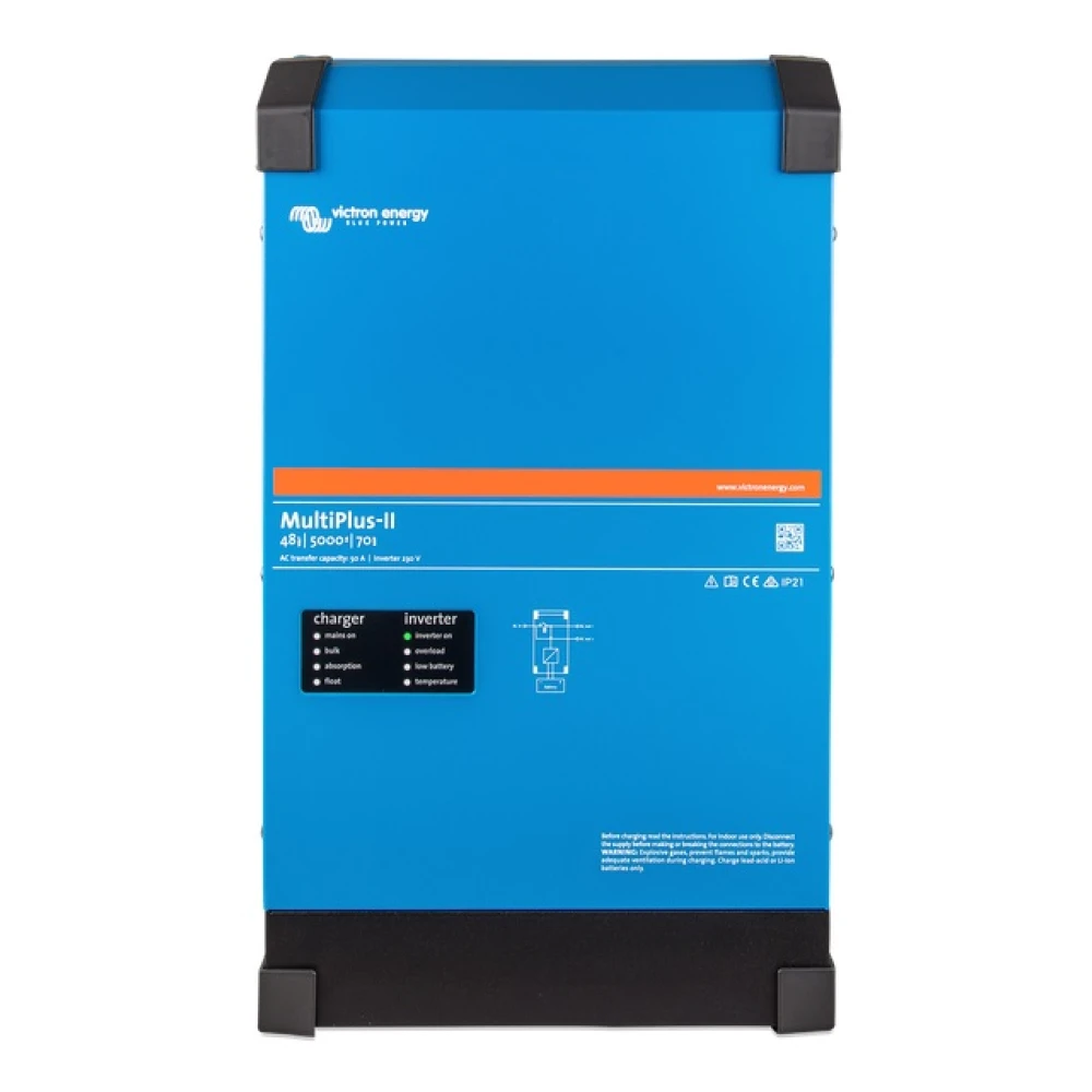 Μετατροπέας - inverter με φορτιστή DC-AC καθαρού ημιτόνου Victron MultiPlus II 24/5000/120-50