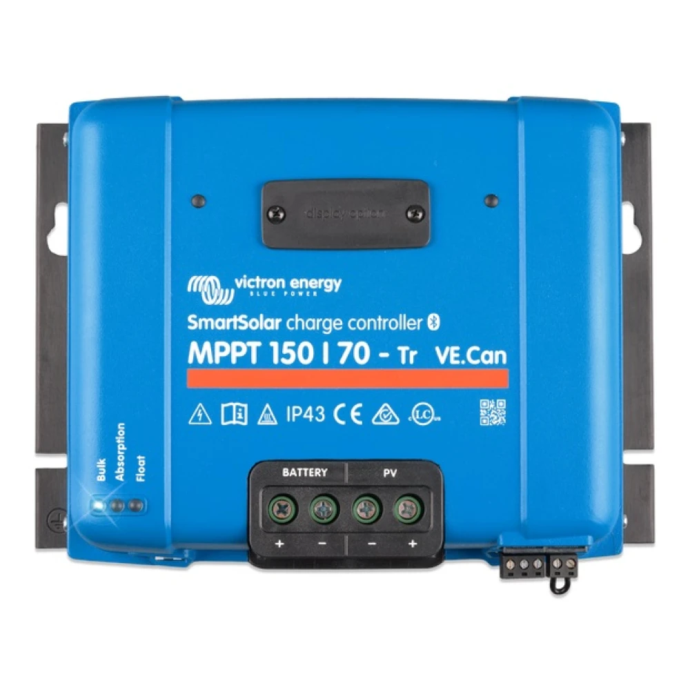 Ρυθμιστής φόρτισης φωτοβολταϊκών Victron SmartSolar MPPT 150/70-Tr VE.Can