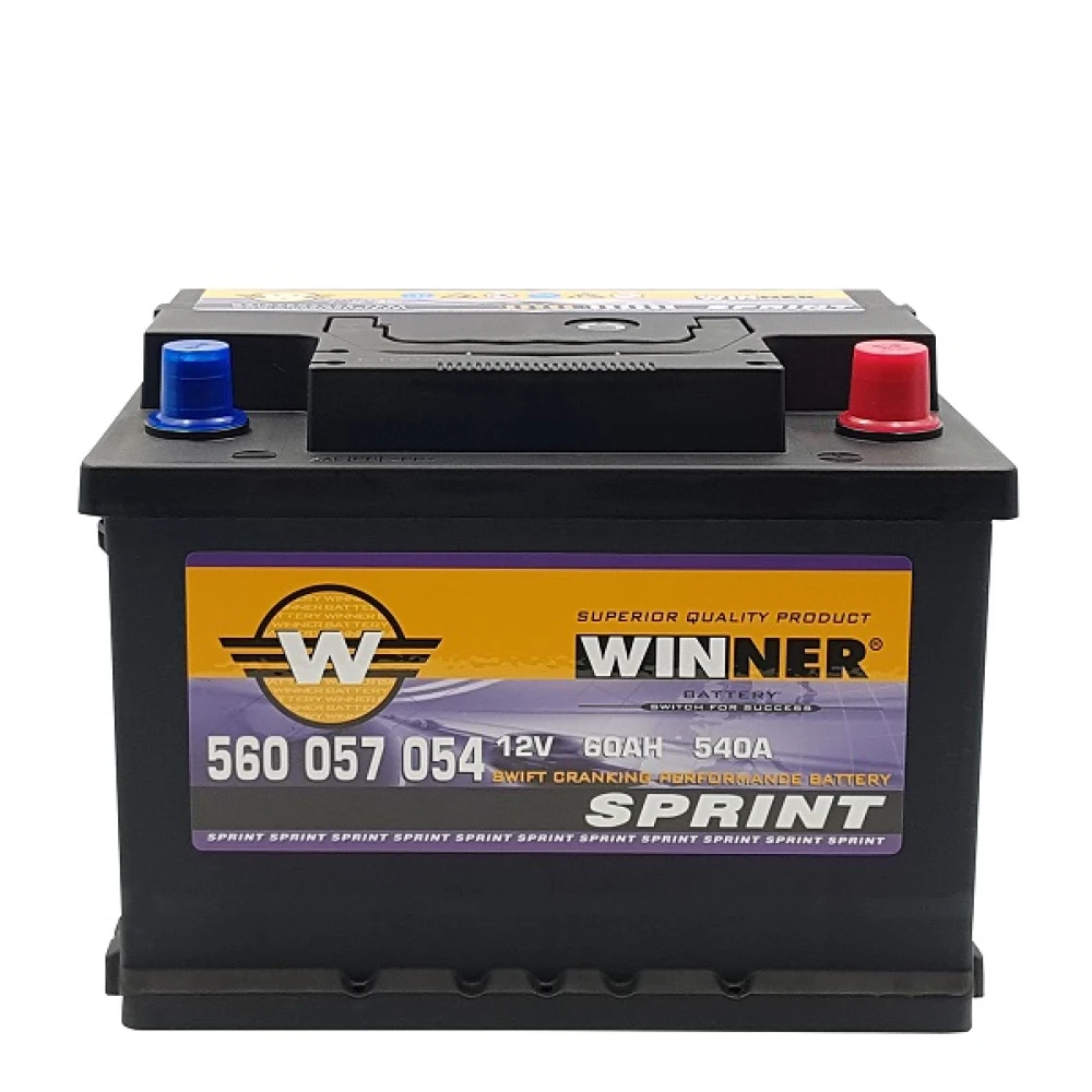 Μπαταρία WINNER Sprint 560 057 054 60Ah (C20) 540CCA (EN)