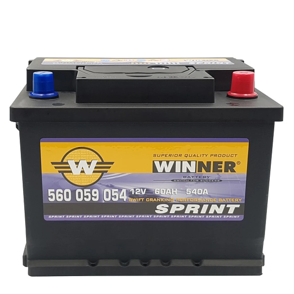 Μπαταρία WINNER Sprint 560 059 054 60Ah (C20) 540CCA (EN)