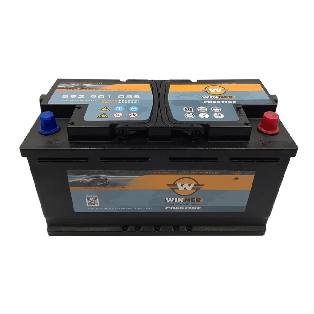 Μπαταρία WINNER Prestige 592 901 085 12V 92Ah (C20) 850CCA (EN)