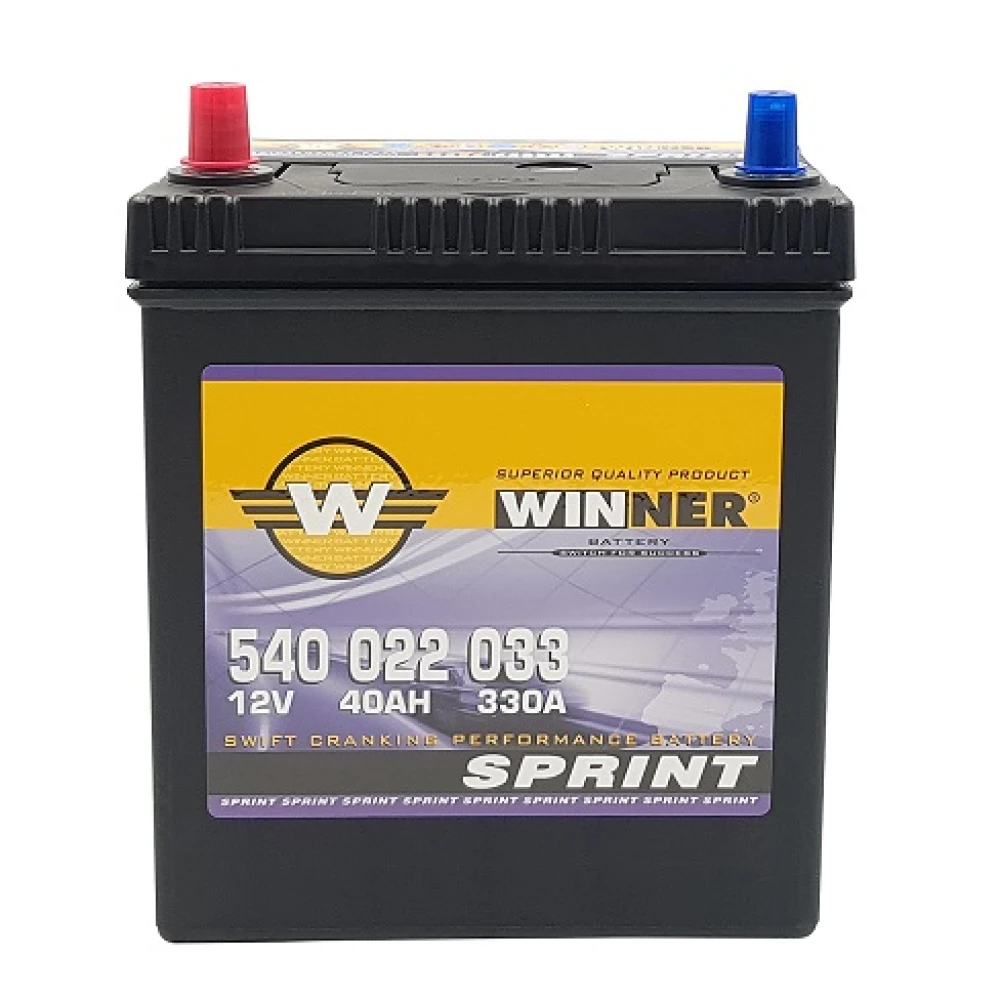 Μπαταρία WINNER Sprint 540 022 033 40Ah (C20) 330CCA (EN)