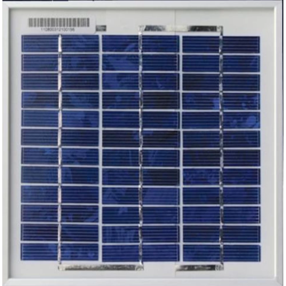 Φωτοβολταικο πάνελ INVICTUS SRM-5P πολυκρυσταλλικό  5Wp - 12V