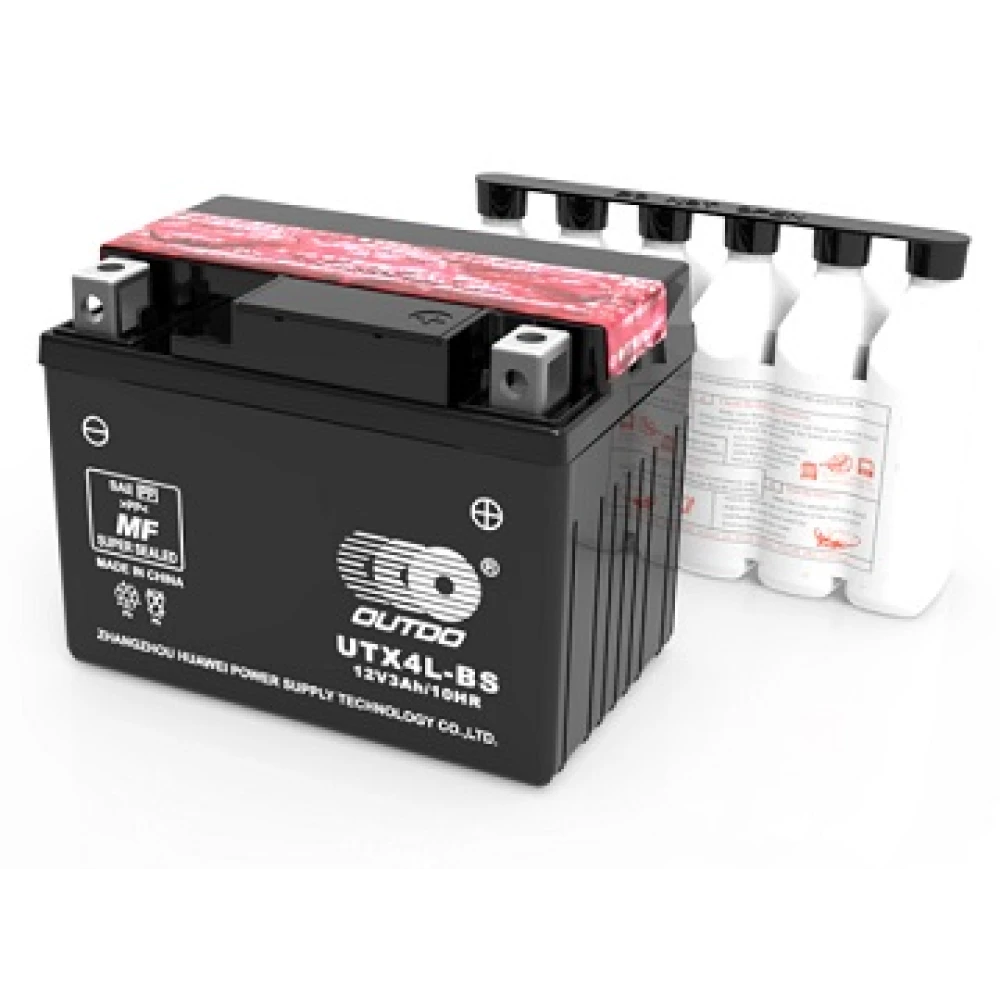 Μπαταρία OUTDO UTX4L-BS (YTX4L-BS) 12V 3Ah 45CCA (EN)