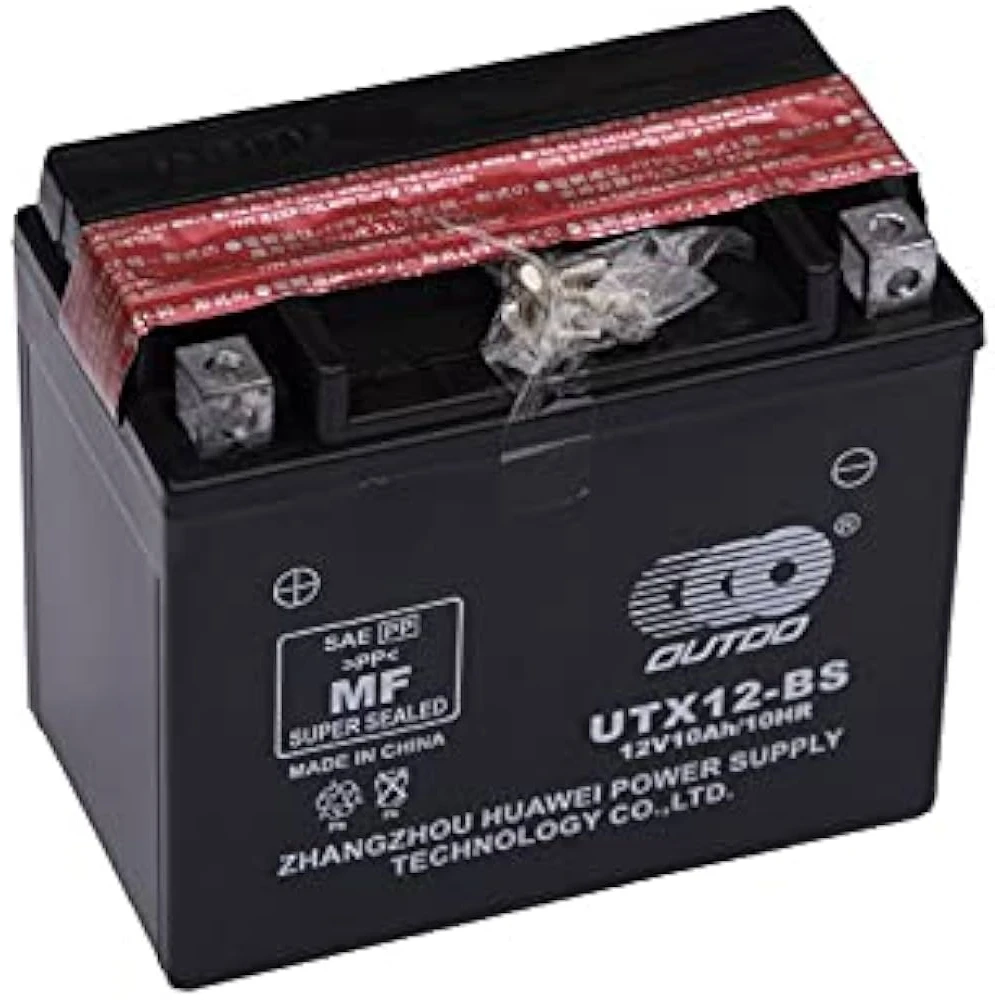 OUTDO Battery UTX12-BS (YTX12-BS) 12V 10Ah 140CCA (EN)