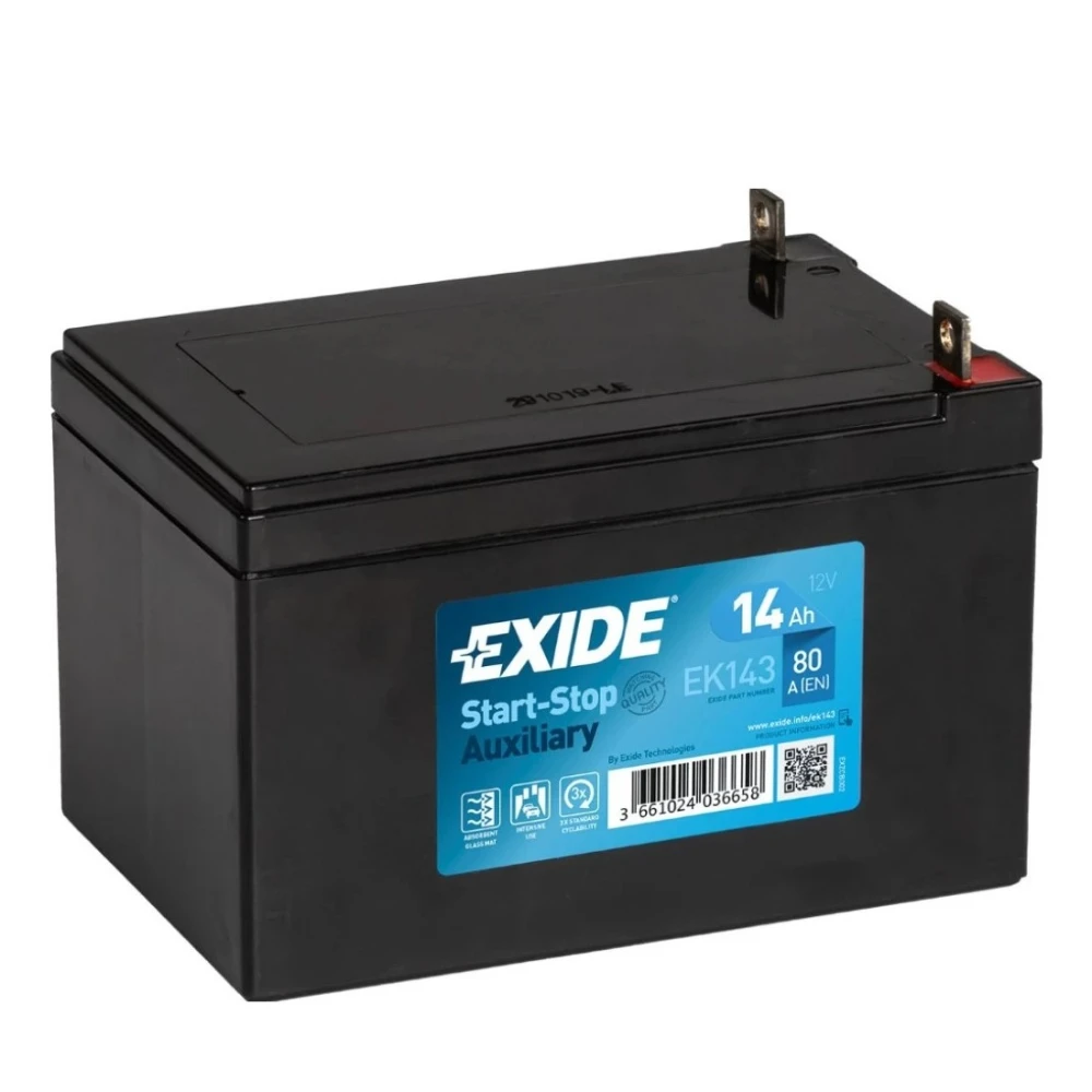 Μπαταρία EXIDE EK143 12V 14Ah 80CCA